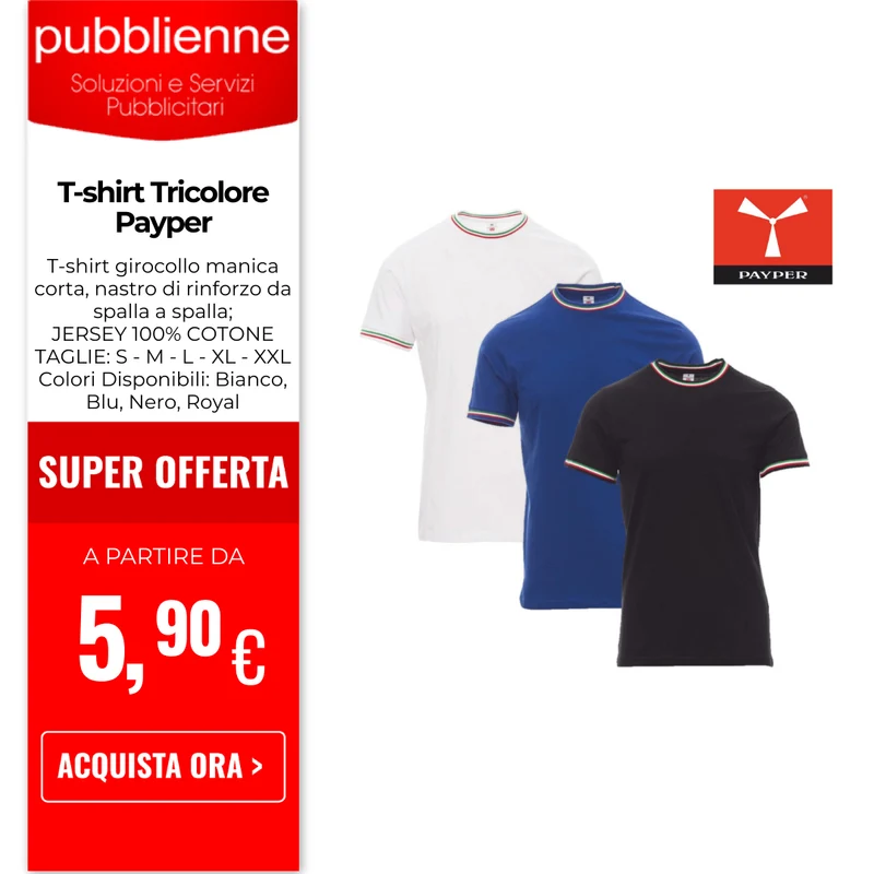 T-shirt Tricolore Payper