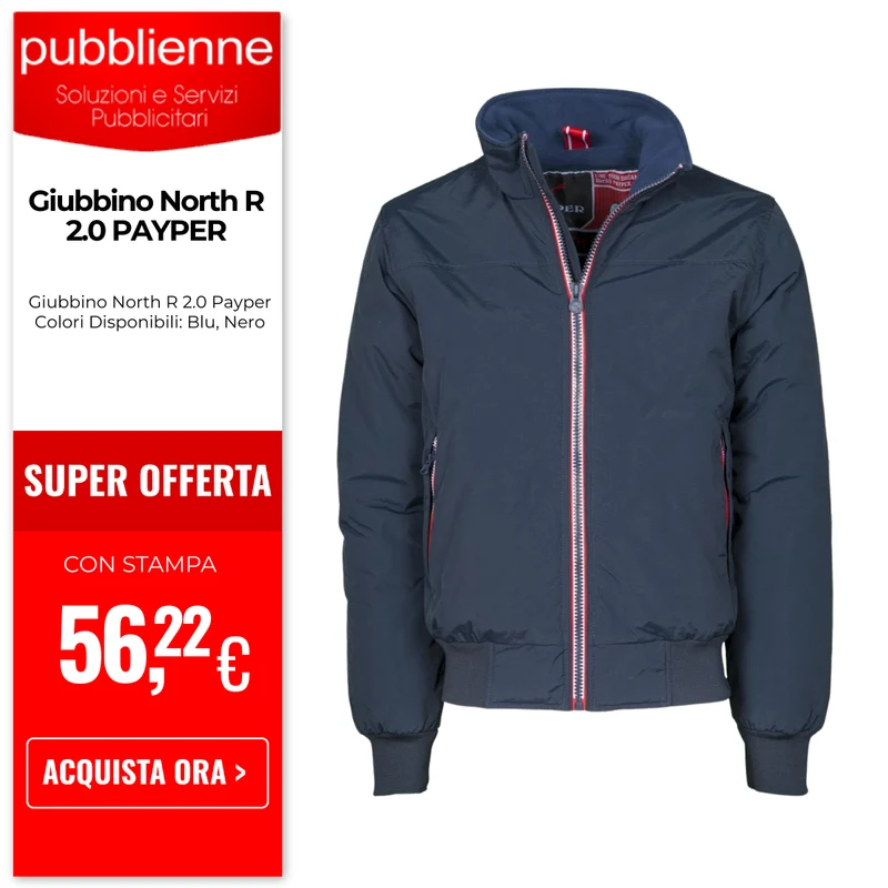 Giubbino North R 2.0 PAYPER