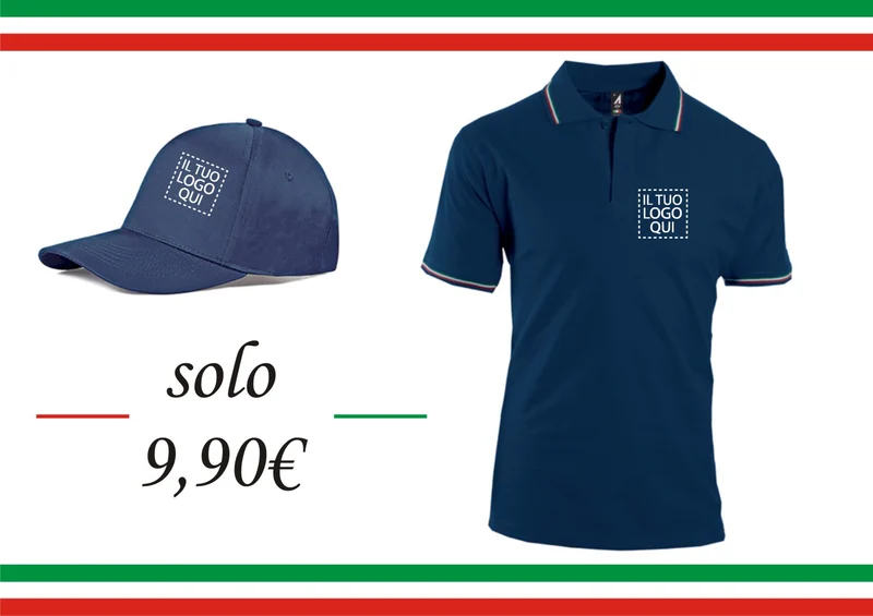 Polo Italy + Cappellino