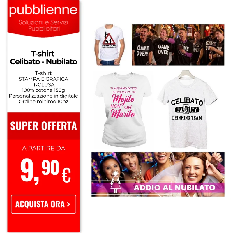 T-shirt Celibato - Nubilato
