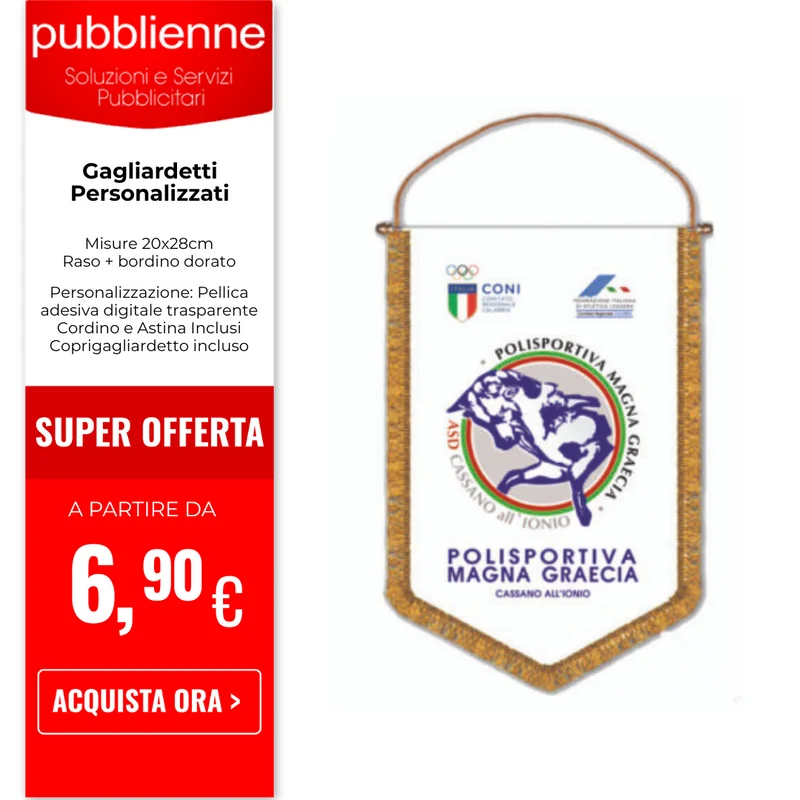 Gagliardetti Personalizzati