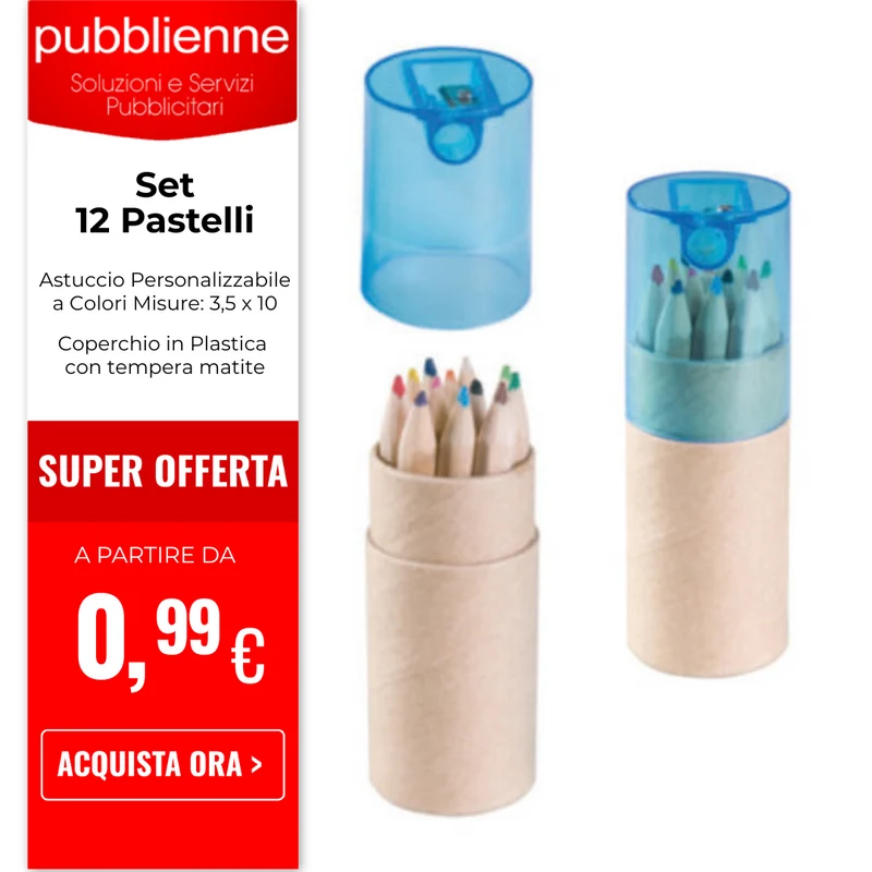 Set 12 Pastelli
