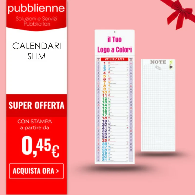 Calendario Slim