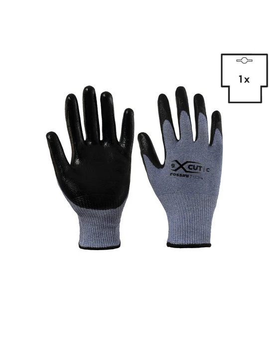 Guanto Taglio C (HPPE-Vetro) / nitrile liscio X-Glove xglove x glove guanti X-CUT