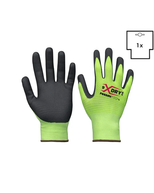Guanto Nylon-spandex / nitrile micro-schiuma traspirante X-Glove xglove x glove guanti X-DRY