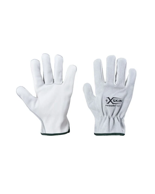 Guanto pelle di bovino palmo fiore / dorso crosta X-Glove xglove x glove guanti X-SKIN