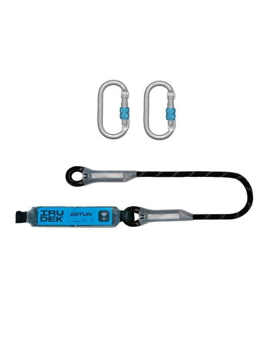 Kit cordino assorbitore ASTUN I 361 con 2 moschettoni 981 Imbragatura Irudek