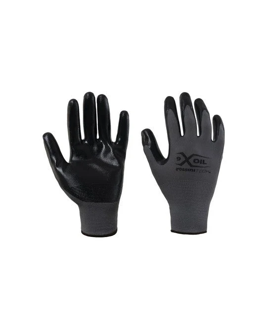 Guanto poliestere / nitrile liscio X-Glove xglove x glove guanti X-OIL