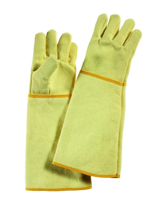 Guanto anticalore e fiamma in fibra aramidica cm 48 guanti