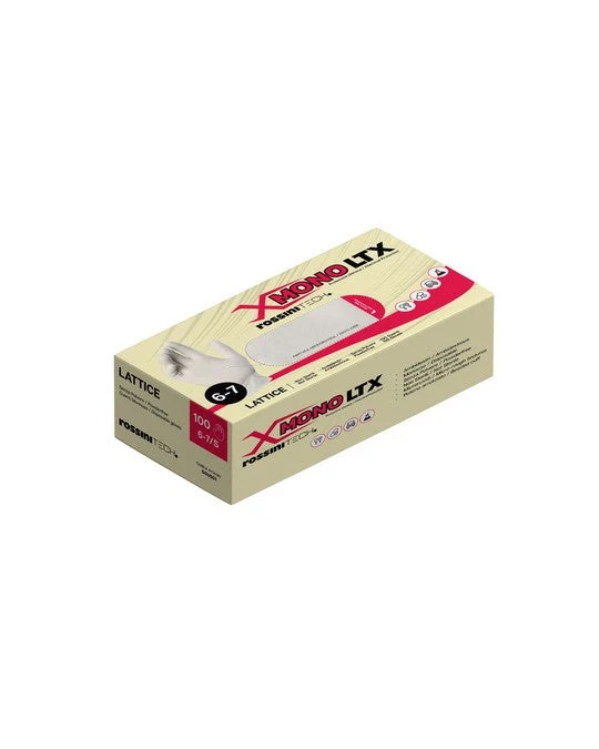 Guanto monouso lattice naturale, testurizzato, senza polvere X-Glove xglove x glove guanti monouso X-MONO