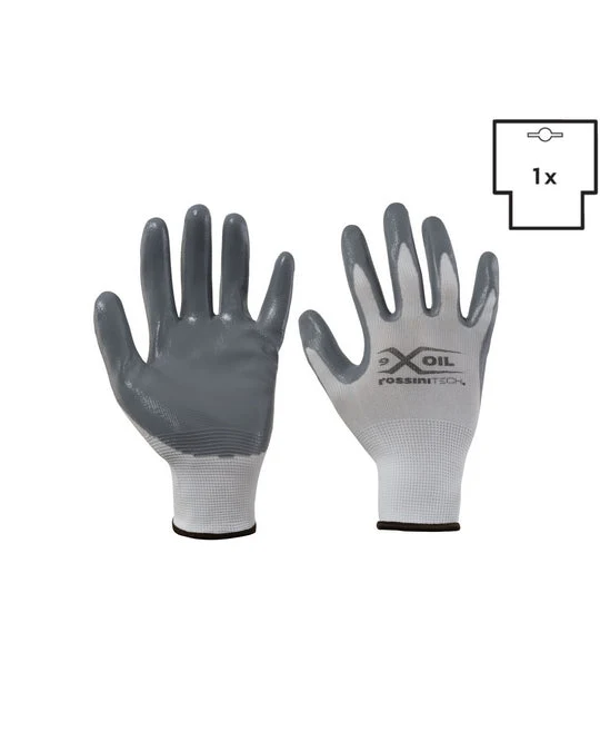 Guanto poliestere / nitrile liscio X-Glove xglove x glove guanti X-OIL