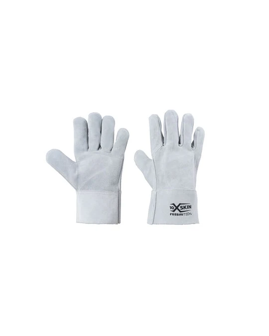Guanto pelle crosta bovino, palmo-dita doppio strato, manichetta X-Glove xglove x glove guanti X-SKIN