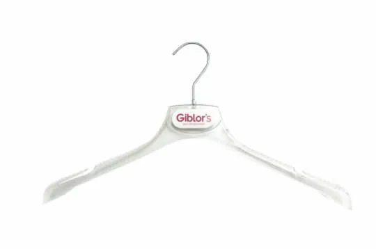 Gruccia trasparente fuxia per camicia