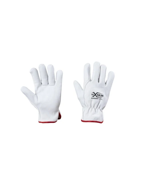 Guanto pelle pieno fiore di bovino, tutto foderato di flanella (invernale) X-Glove xglove x glove guanti X-SKIN