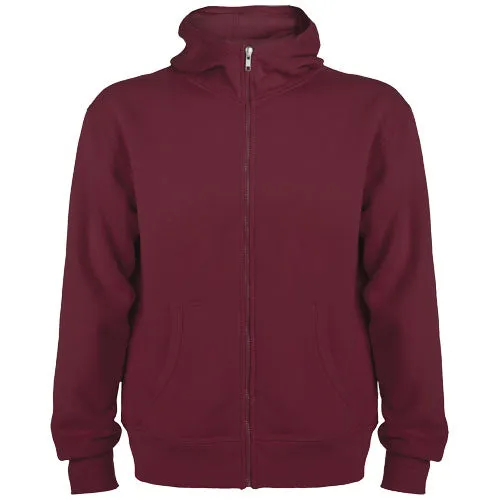 Felpa unisex con cappuccio e zip intera Adulto e Bambino