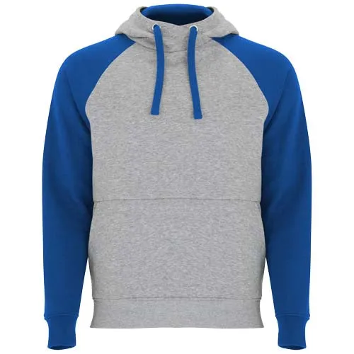 Felpa con cappuccio unisex bicolore Badet