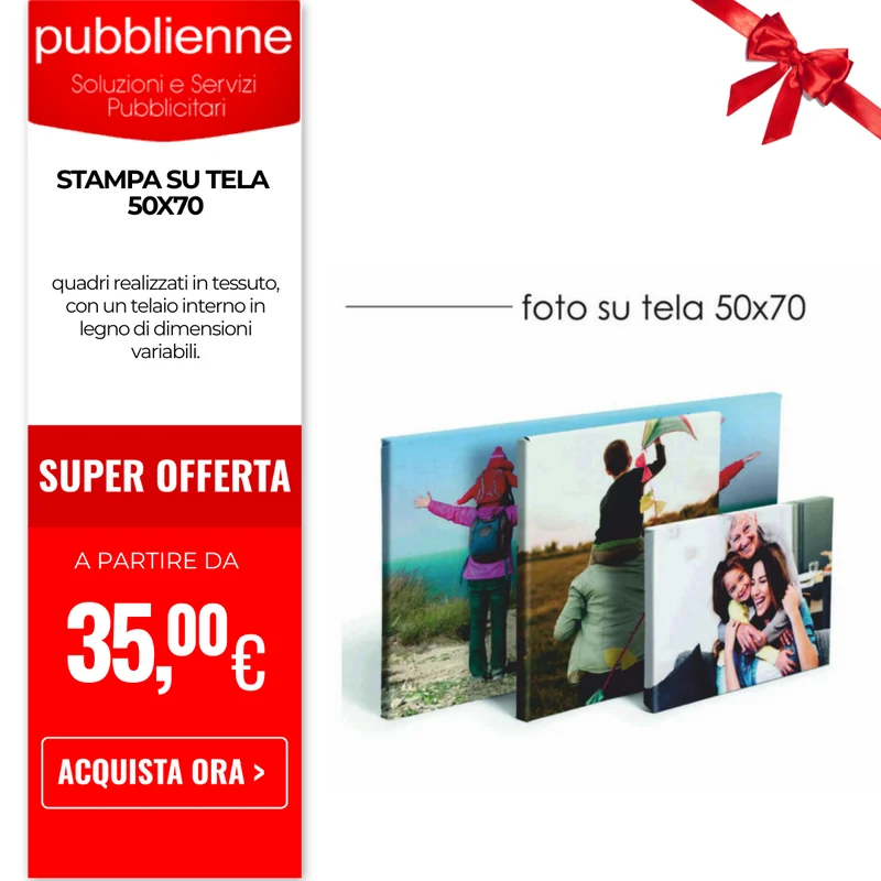 Stampa su tela 50x70