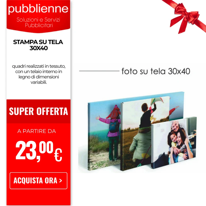 Stampa su tela 30x40