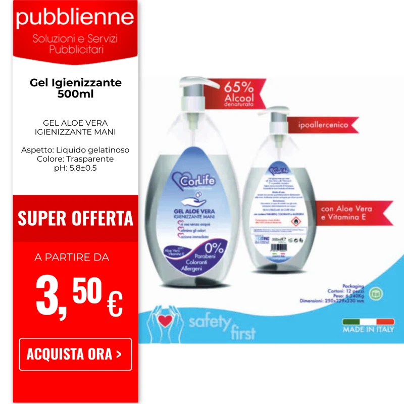 Gel Igienizzante 500ml