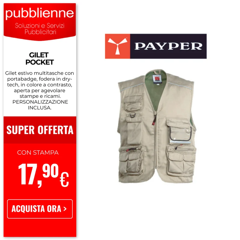GILET POCKET
