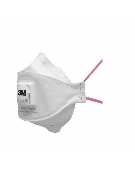 3m aura 9332+ con valvola / ffp3 RESPIRATORE MASCHERINA