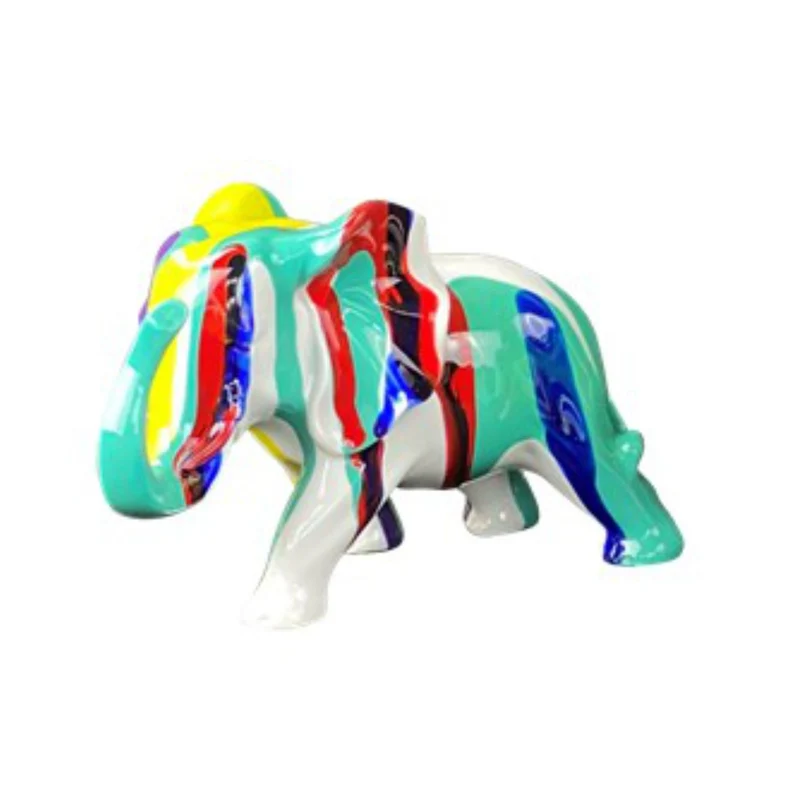 A481 Elefanti-Oggetto Decorativo