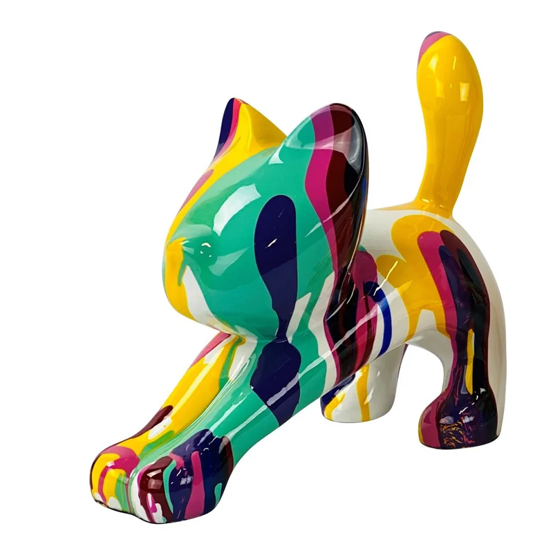 A341 Gatti-Oggetto Decorativo