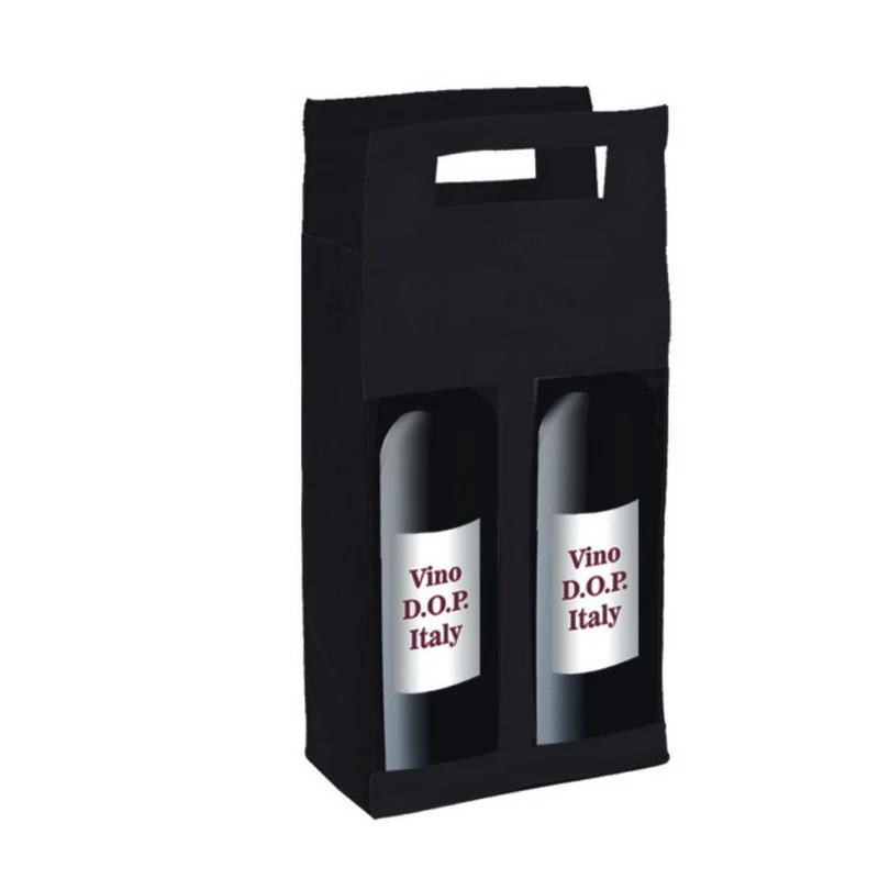 0958 Blood - Borsa Porta Vino Dimensioni cm. 16,5x9x35
