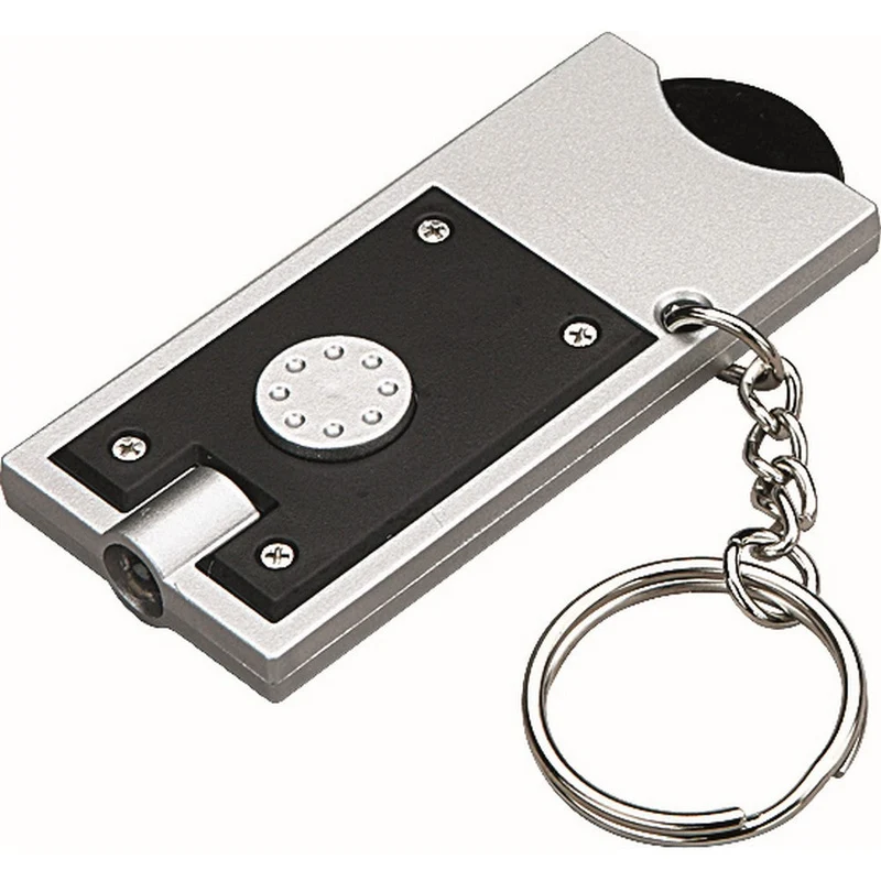 0782 Lux - Portachiavi Gettone Con Led