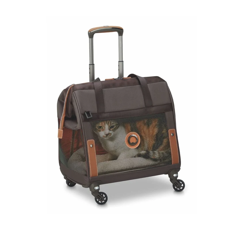4304 Aurelio - Zaino Trolley Pet 4 ruote removibili