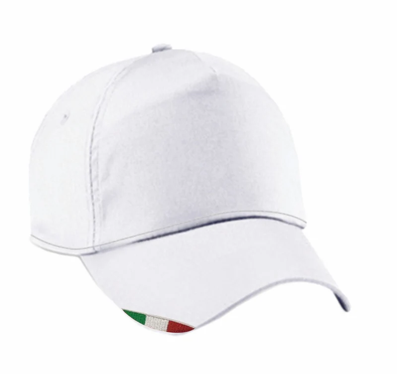 0856 Golf Italy - Cappello ricamato 5 Pannelli