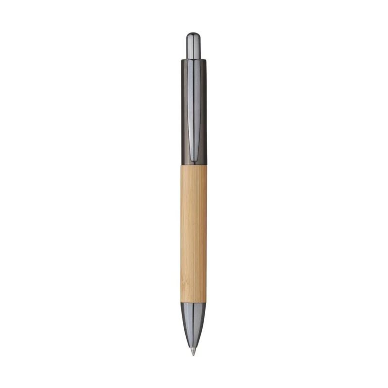 5648 Henry - Penna Sfera In Bamboo E Metallo In Astuccio
