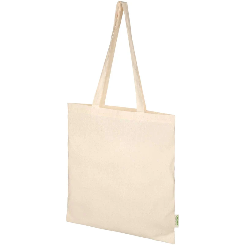 Tote bag in cotone biologico certificato OCS da 100 g/m² Odisha -7L