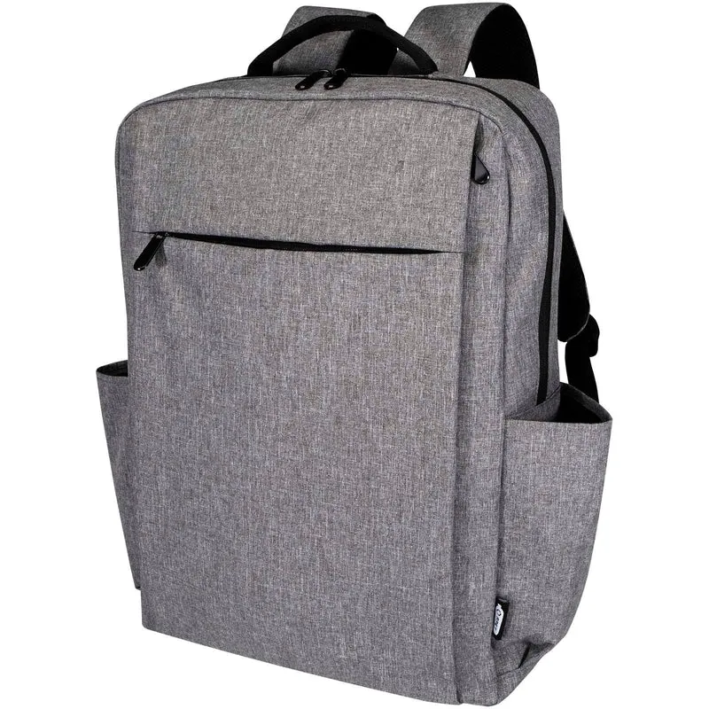 Zaino per computer portatile da 15" in materiale riciclato con certificazione GRS Libra - 15L