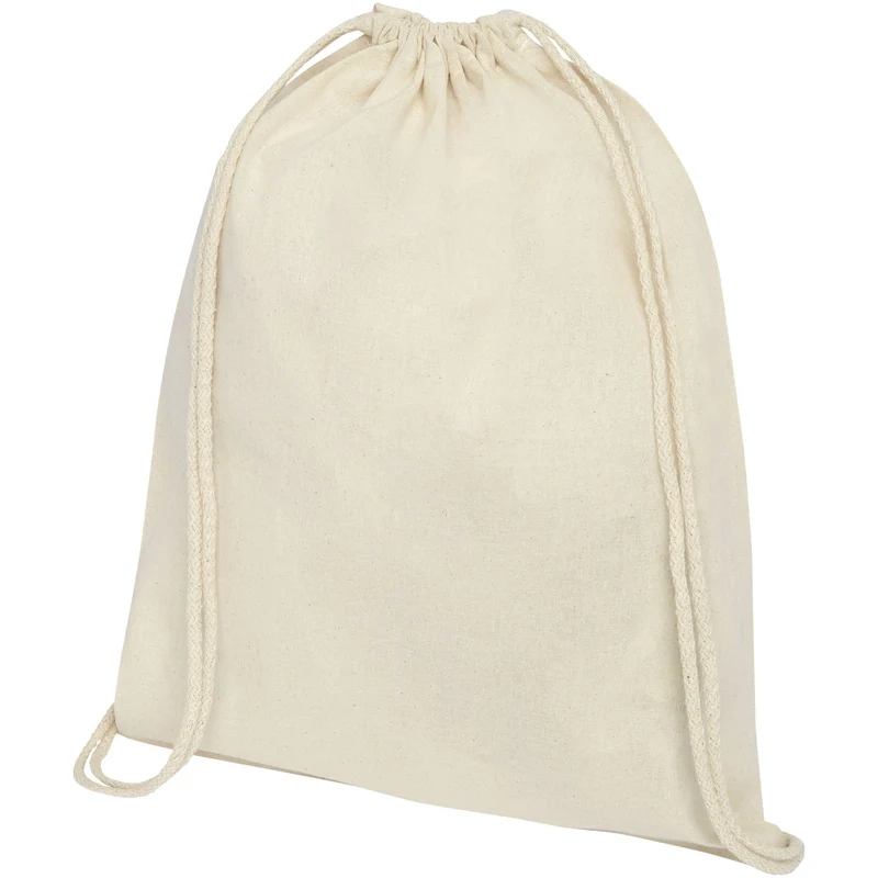 Sacca in cotone 100 g/m² con coulisse Oregon - 5L