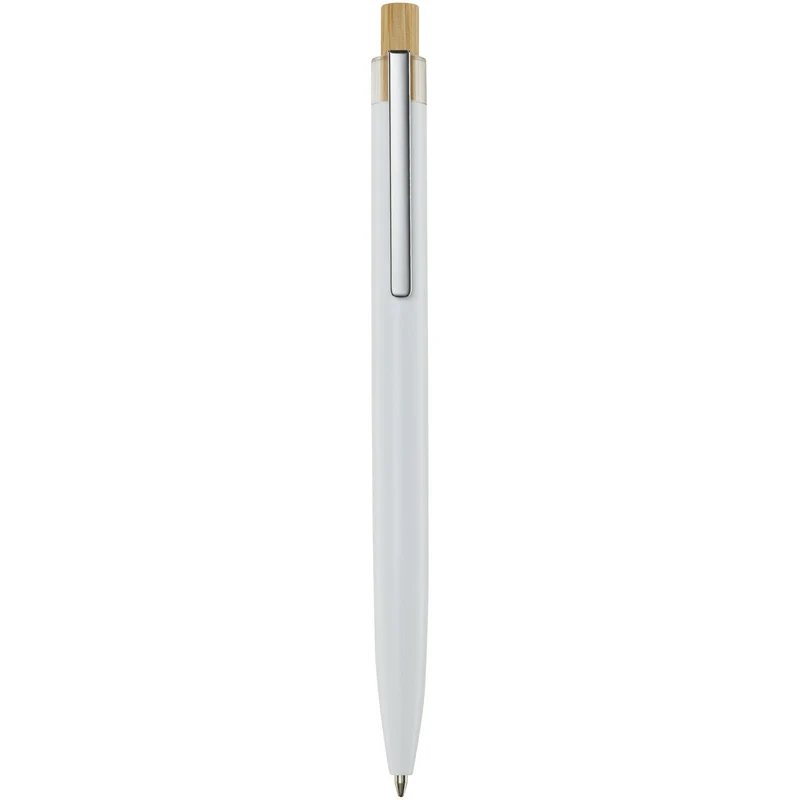Penna a sfera in alluminio riciclato Nooshin (inchiostro nero)