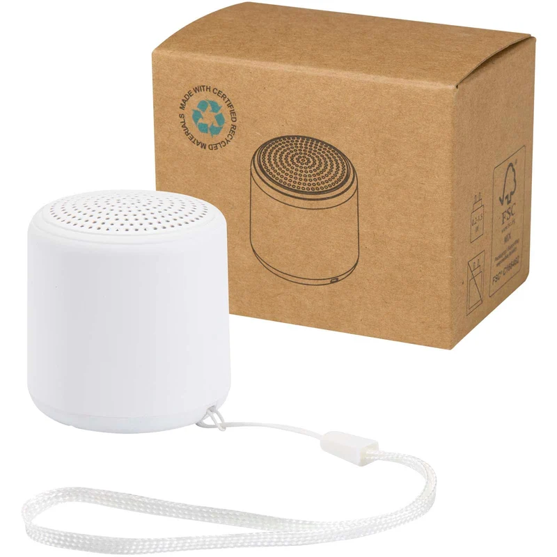 Speaker Bluetooth® wireless in plastica riciclata da 3 W Velkis