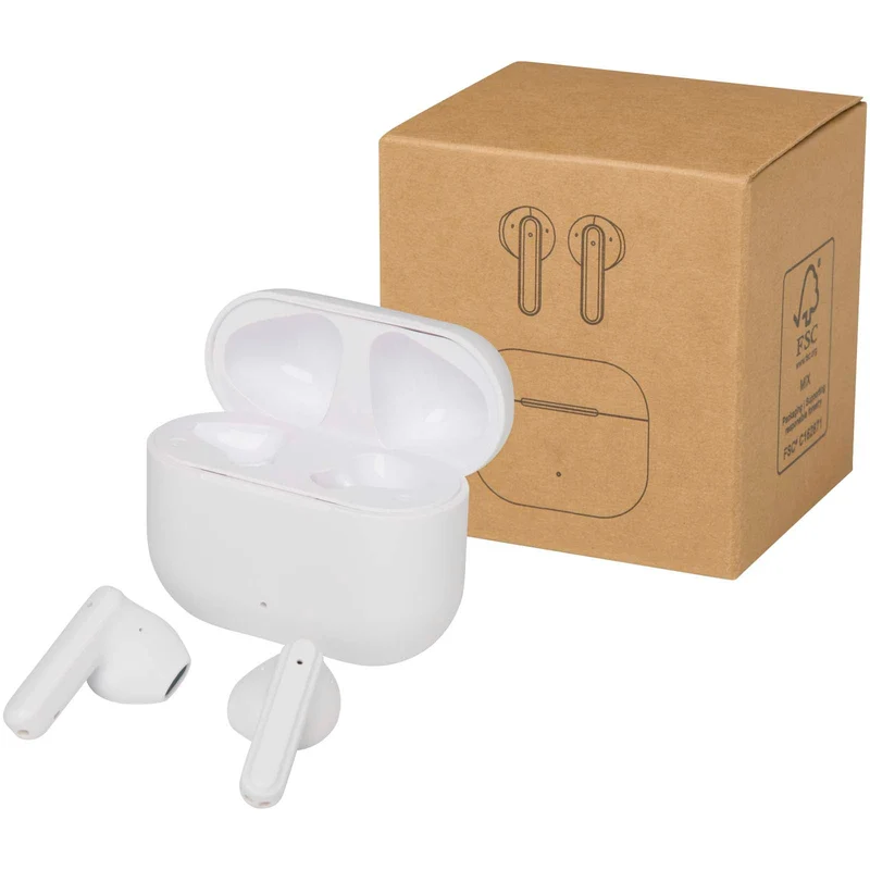 Cuffie Bluetooth® True Wireless in plastica riciclata Altais