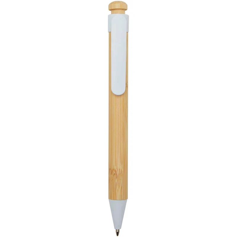 Penna a sfera in plastica riciclata e bambù Rattan