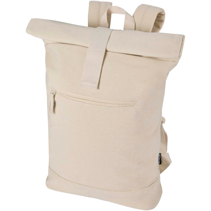 Zaino rolltop per portatile da 14" in materiale riciclato Recanvas - 16L