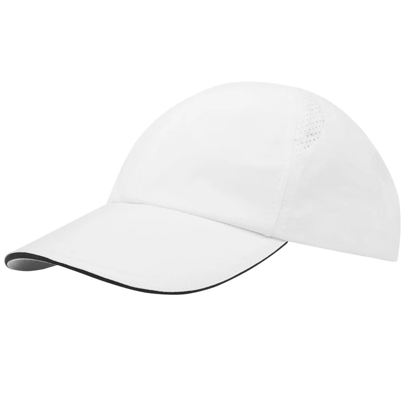Cappellino cool-fit sandwich a 6 pannelli in materiale riciclato certificato GRS Morion