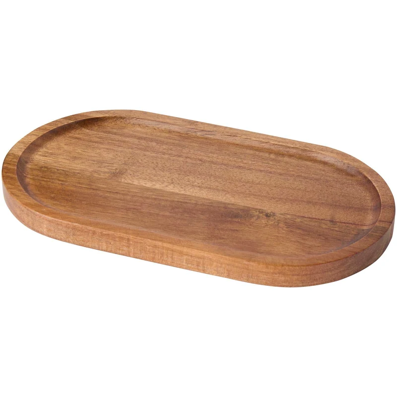 Vassoio da portata in legno di acacia Edge