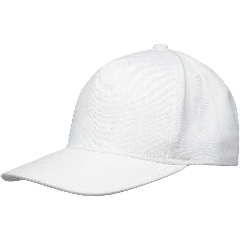 Cappellino in tessuto riciclato Aware™ a 5 pannelli Onyx