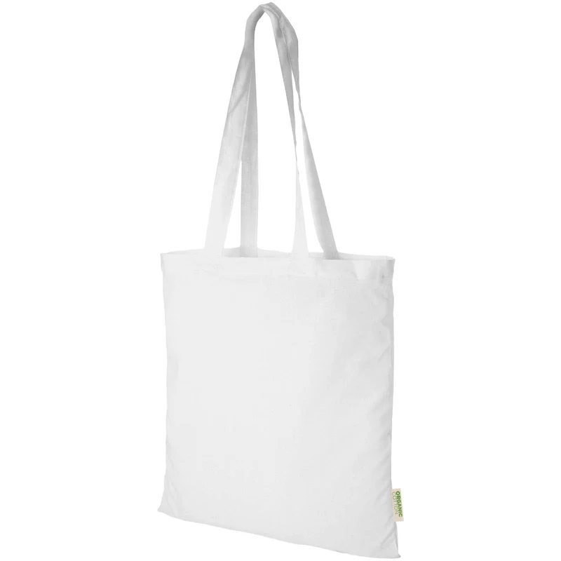 Tote bag in cotone biologico certificato OCS da 140 g/m² Odisha -7L