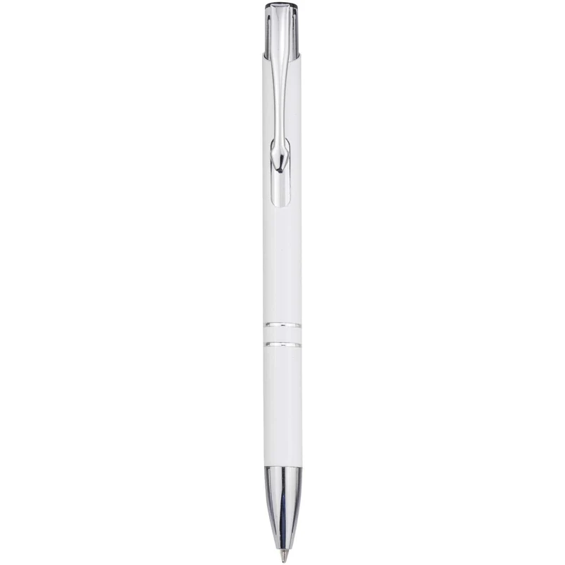 Penna a sfera in alluminio riciclato Moneta (inchiostro blu)