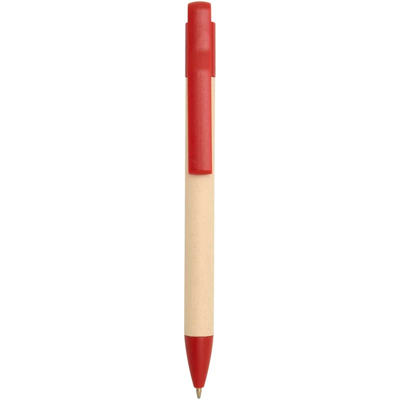 Penna a sfera in carta a base di canna da zucchero (inchiostro blu) Liliana