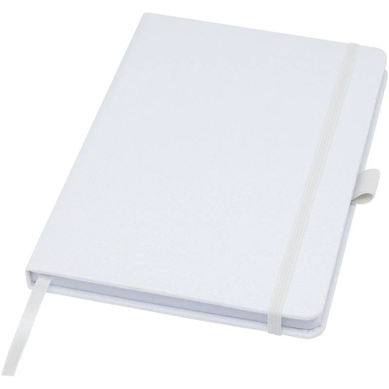 Blocco note A5 in carta riciclata con cover in PET riciclato Honua