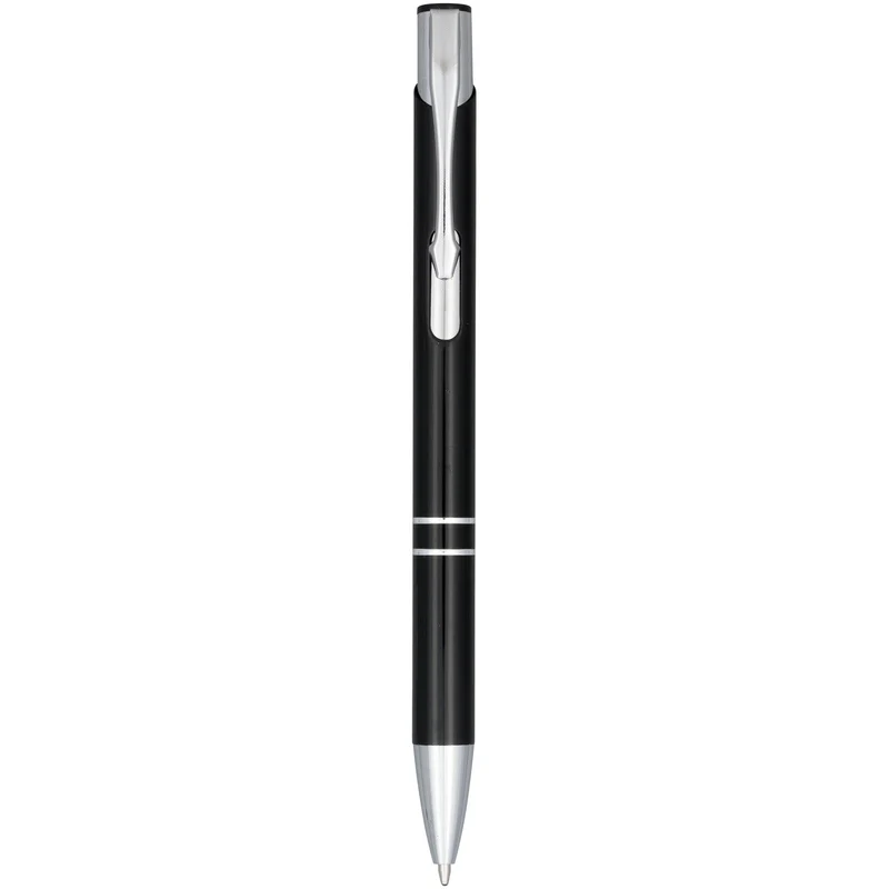Penna a sfera anodizzata Moneta (inchiostro blu)