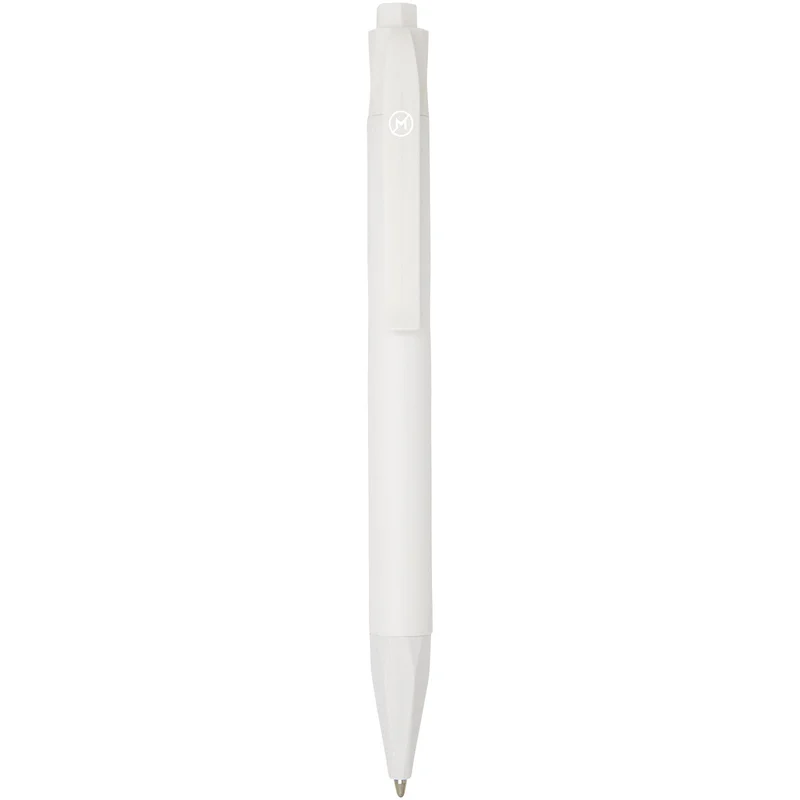 Penna a sfera Terra in plastica da mais (inchiostro blu)
