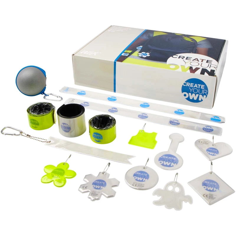 Box campionatura prodotti catarifrangenti assortiti